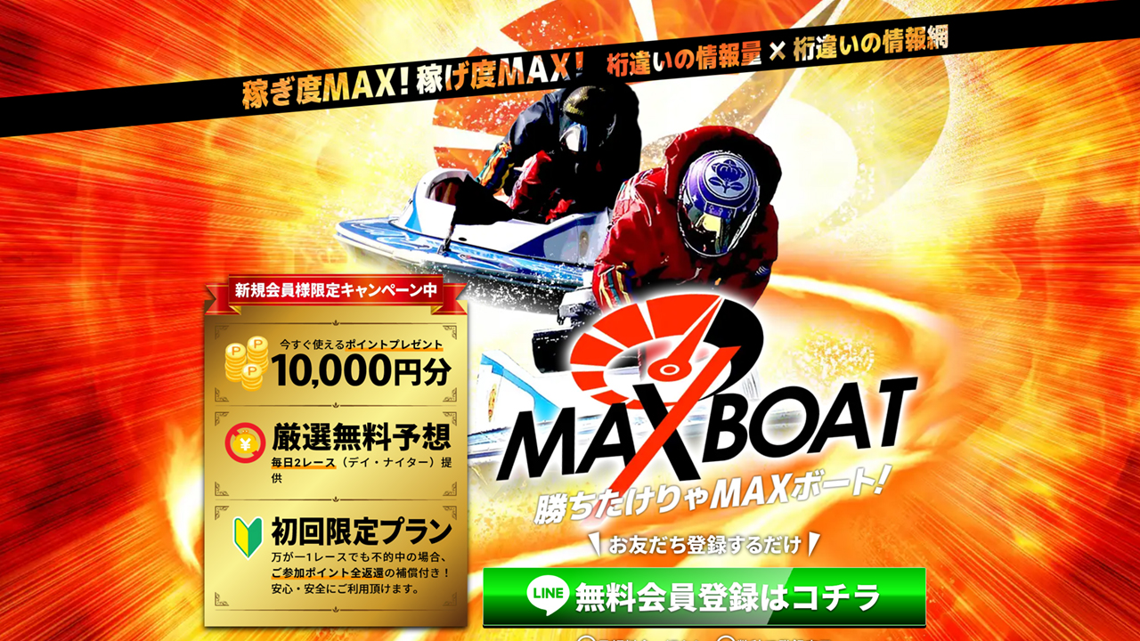 MaxBOAT(マックスボート)